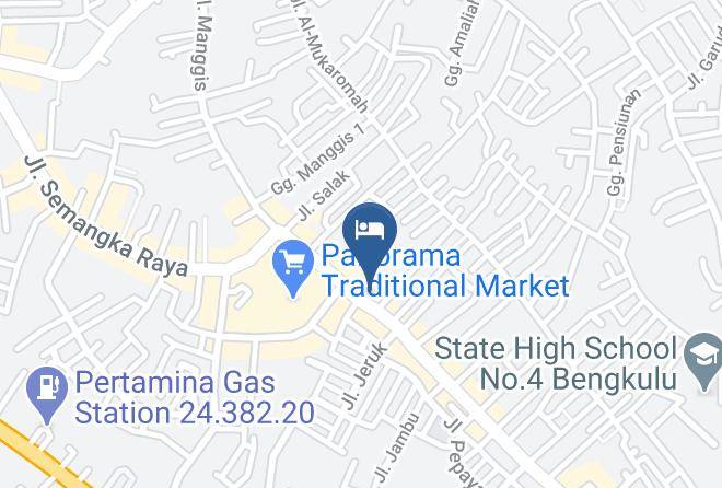 Kota Bengkulu - Hotel Sindu Maps