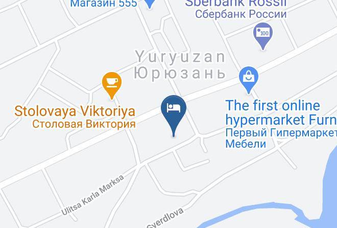 Katav Ivanovsky District - Hotel Sinegorie Maps