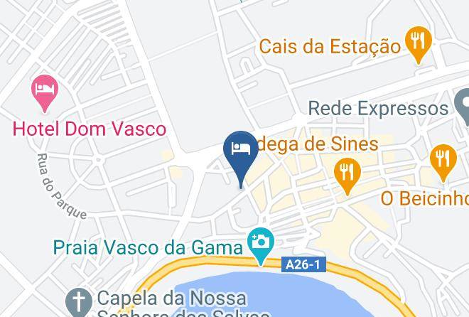 Sines - Hotel Sinerama Maps