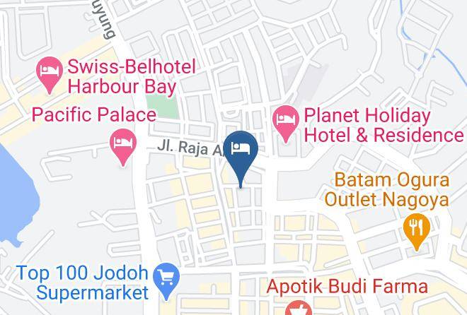Batam - Hotel Singapura Maps
