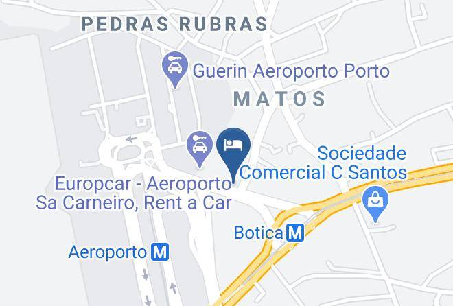 Maia - Hotel Singular Aeroporto Maps