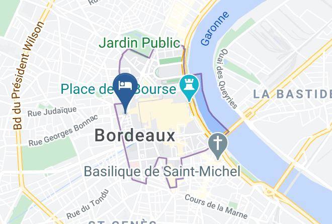 Gironde - Hotel Singulier Bordeaux Maps
