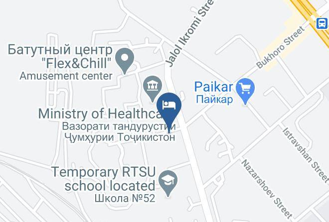 Dushanbe - Hotel Sino Maps