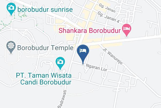 Hotel Sinom Borobudur Map