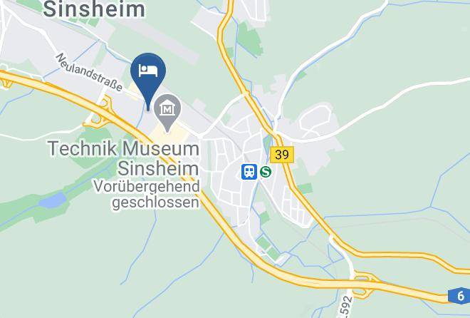 Rhein Neckar Kreis - Hotel Sinsheim Maps