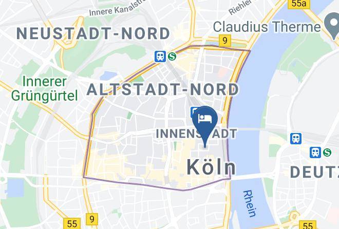Cologne - Hotel Sion Maps