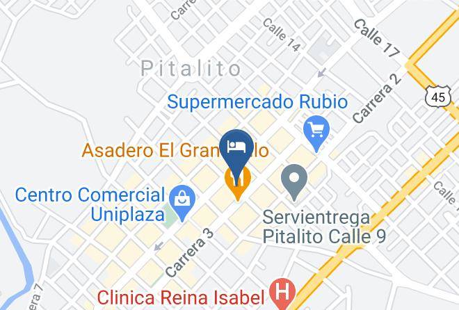 Pitalito - Hotel Sion Maps