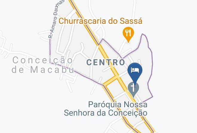 Conceicao De Macabu - Hotel Siqueira Maps