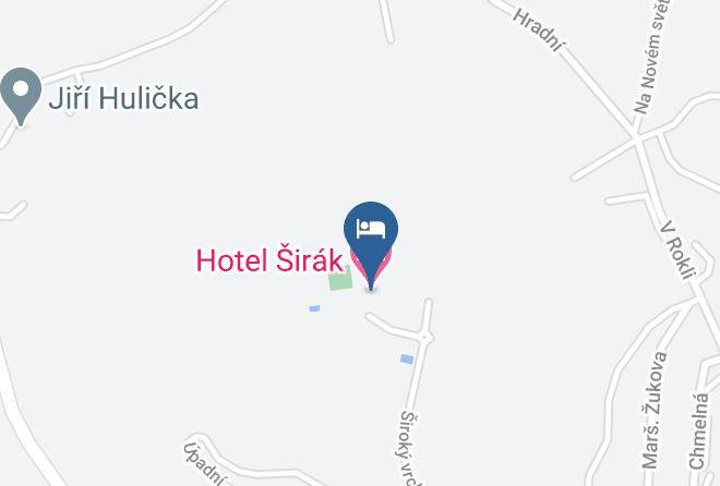 Most - Hotel Sirak Maps