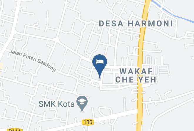 Kota Bharu - Hotel Sireh Maps