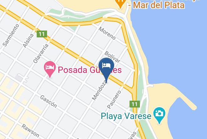 General Pueyrredon Partido - Hotel Sirenuse Maps