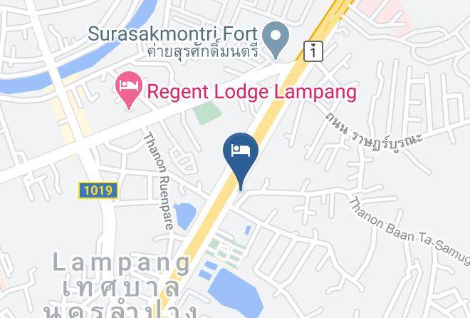 Amphoe Mueang Lampang - Hotel Siri Maps