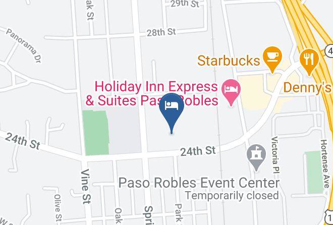 San Luis Obispo - Hotel Siri Downtown Paso Robles Maps