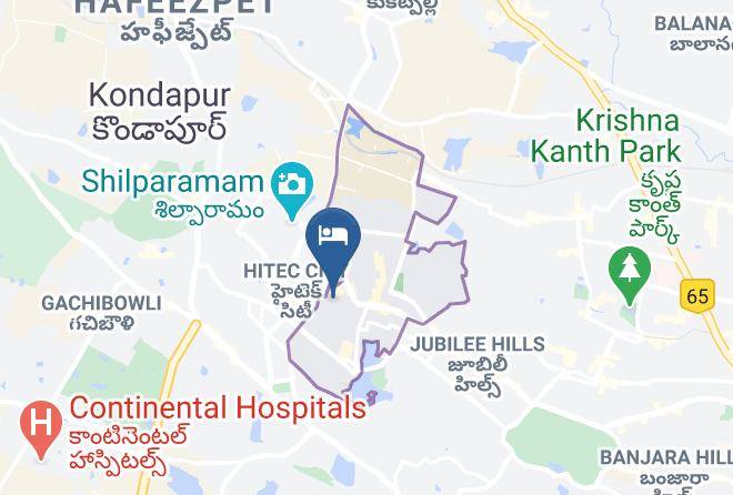 Hyderabad - Hotel Siri Inn Maps