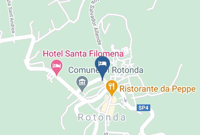Potenza - Hotel Sirio Maps