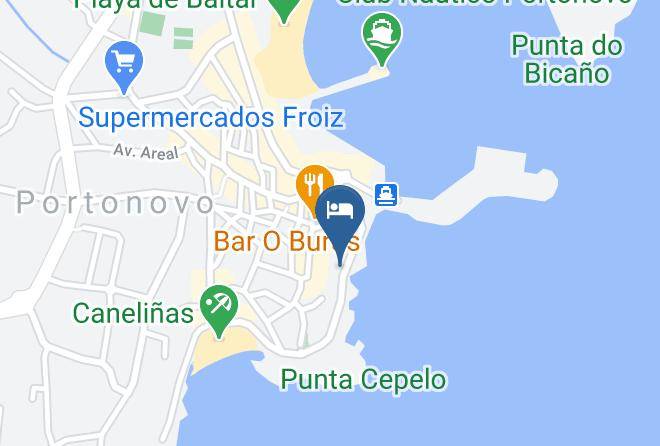 Pontevedra - Hotel Siroco Maps