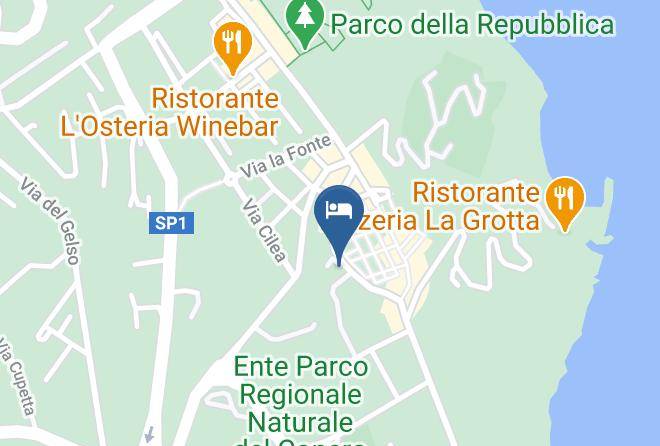 Hotel Sirolo Map