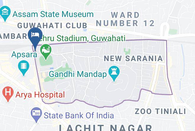 Guwahati - Hotel Siroy Lily Maps