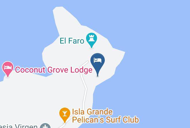 Portobelo - Hotel Sister Moon Isla Grande Maps