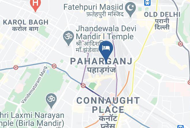 Paharganj - Hotel Sita International Maps