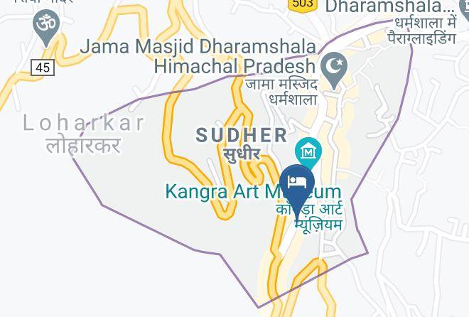 Dharmsala - Hotel Sita Palace Maps