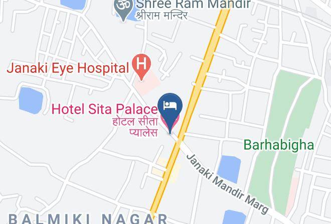 Ramechhap - Hotel Sita Palace Maps