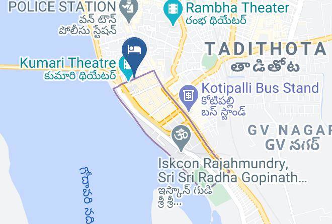 Rajahmundry - Hotel Sitara Grand Maps