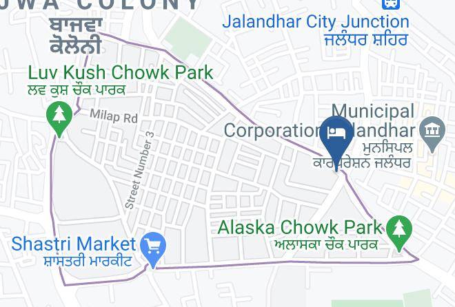 Hotel Siti Castle Map