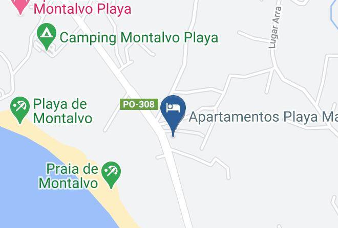 Pontevedra - Hotel Sixto Maps