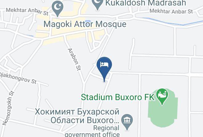 Bukhara - Hotel Siyavush Maps