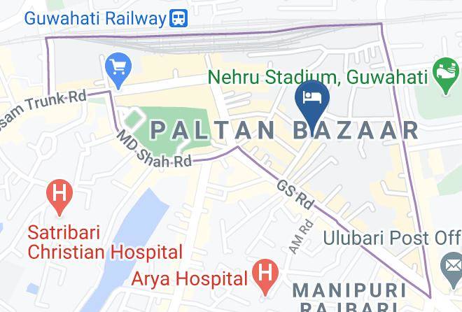 Hotel Sj International Map