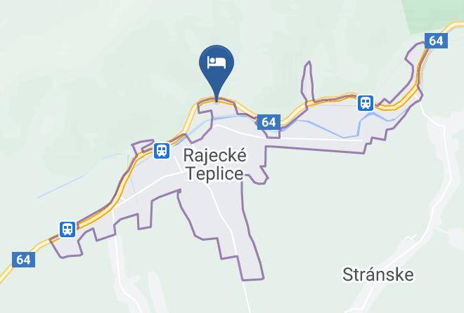 Rajecke Teplice - Hotel Skalka Maps