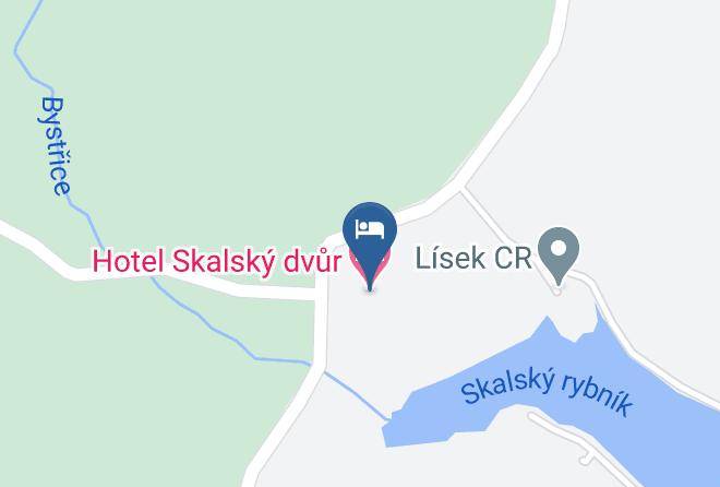 Zdar Nad Sazavou - Hotel Skalsky Dvur Maps