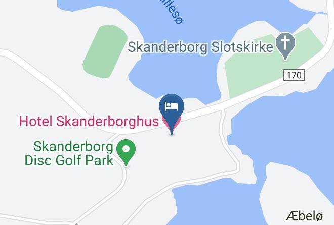 Skanderborg - Hotel Skanderborghus Maps