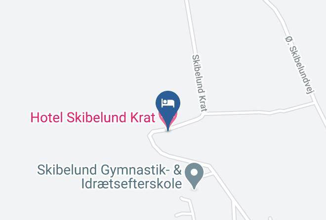 Hotel Skibelund Krat Map