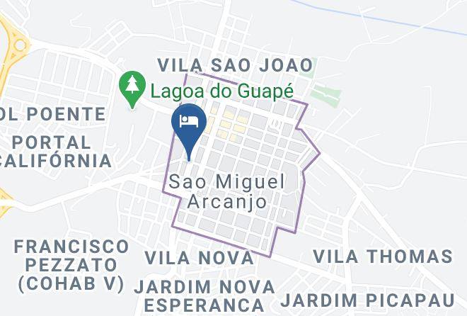 Sao Miguel Arcanjo - Hotel Skina Sao Miguel Arcanjo Maps