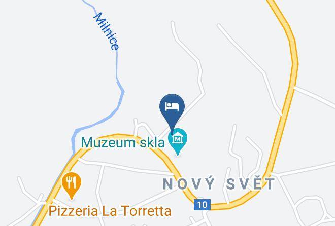 Hotel Sklarna Harrachov Map