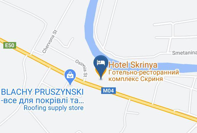 Pavlohrad - Hotel Skrinya Maps