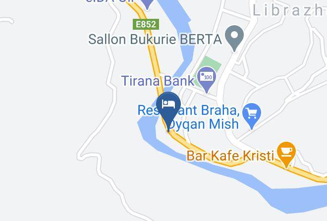 Librazhd - Hotel Skura Librazhd Maps