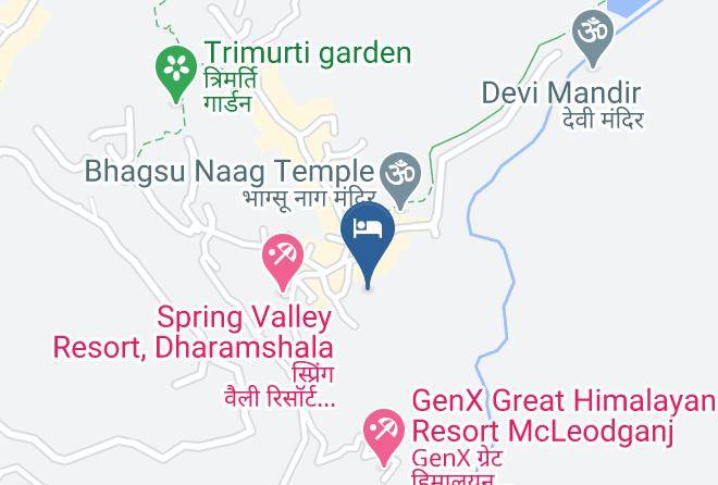 Dharmsala - Hotel Sky Bhagsu Maps