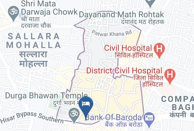 Rohtak - Hotel Sky Lark Maps