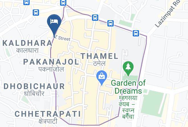 Kathmandu - Hotel Skylark Maps