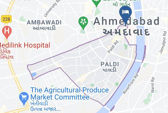 Ahmadabad - Hotel Skylon Ahmedabad Maps