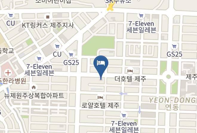Jejusi - Hotel Skypark Jeju 1 Maps