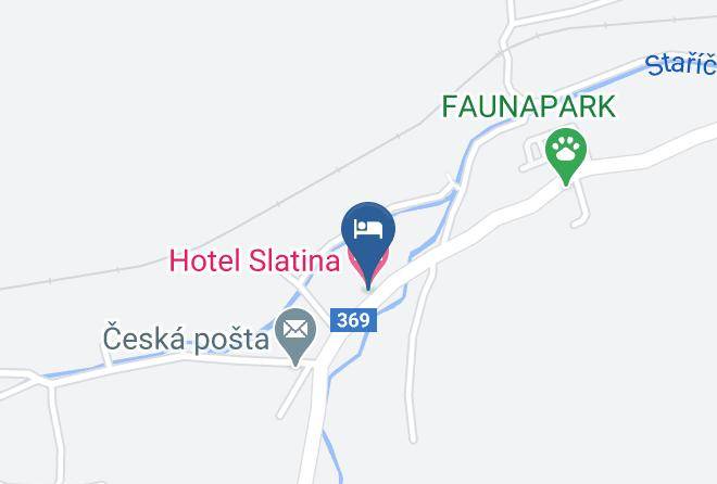 Jesenik - Hotel Slatina Maps