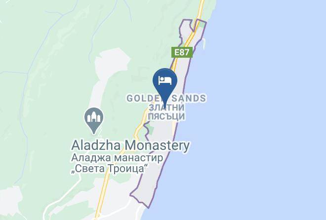 Golden Sands - Hotel Slavey Maps