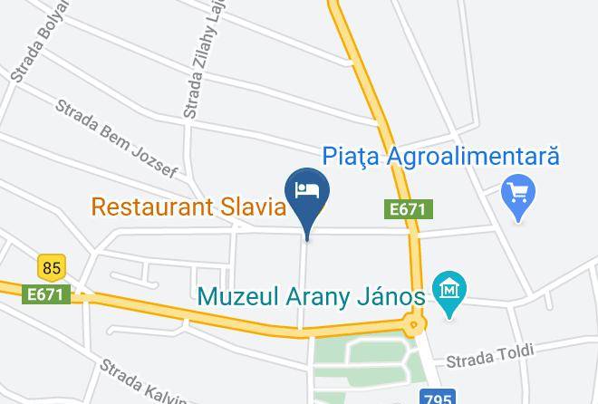 Salonta - Hotel Slavia Maps