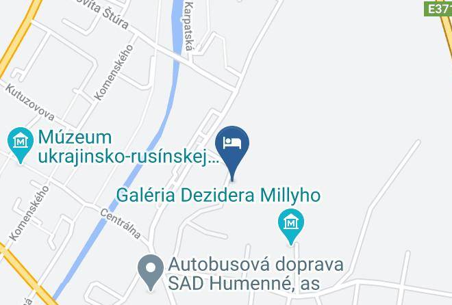 Svidnik - Hotel Slavia Svidnik Maps