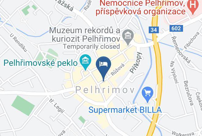 Pelhrimov - Hotel Slavie Maps