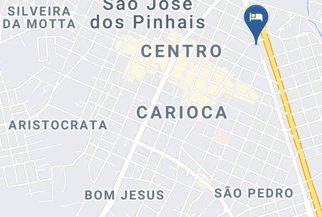 Hotel Slaviero Essential Curitiba Aeroporto Map